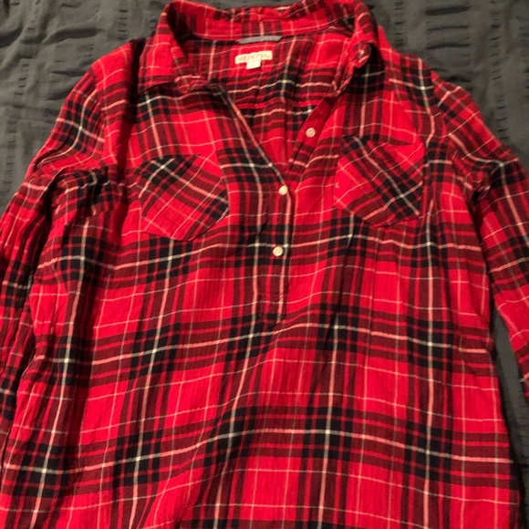 Merona Tops - Plaid flannel shirt Merona Tops - Plaid flannel shirt